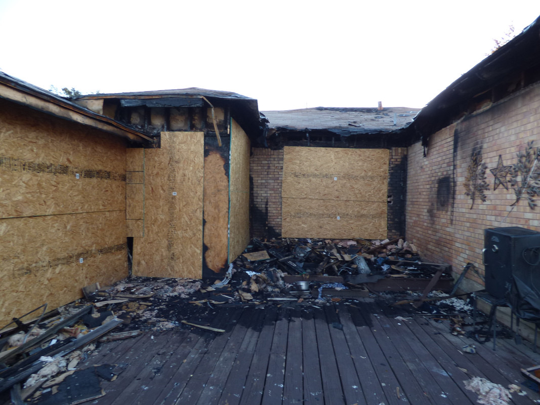 9811 Bowman fire damage